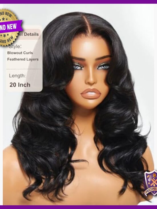 Human Hair Lace Front Wig 16 Inch Glueless Pre Plucked Body Wave main image 5